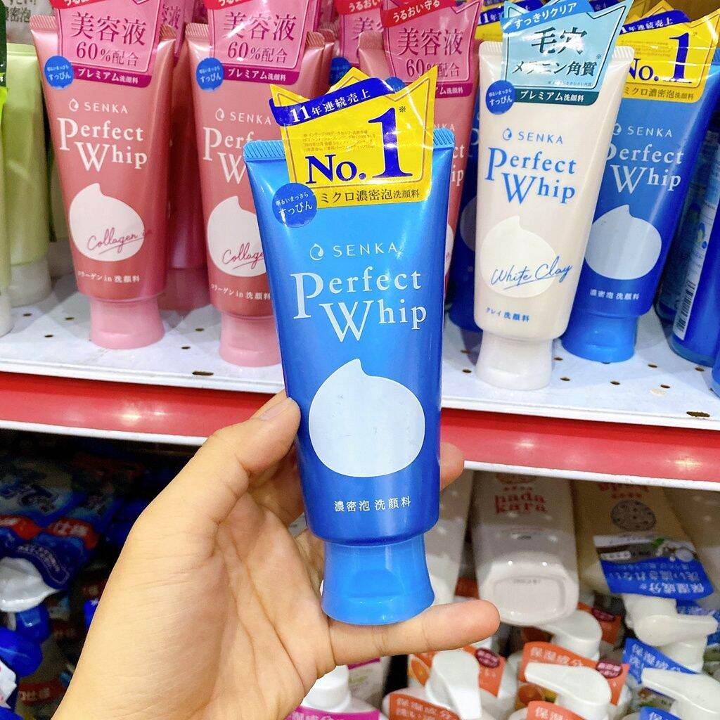 [Mẫu mới] Sữa rửa mặt Nhật Perfect Whip 120ml