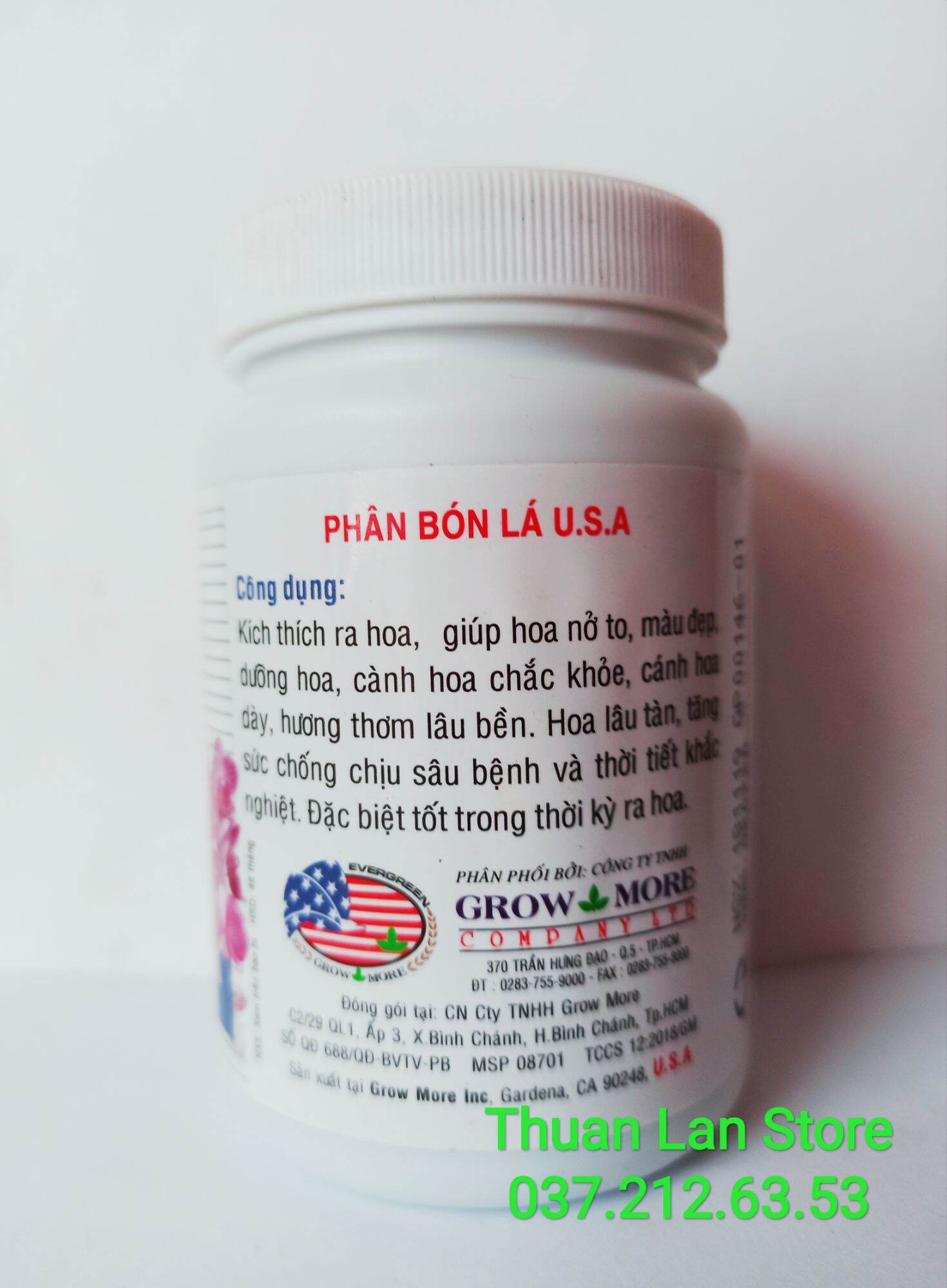 Phân Bón NPK 6-30-30 Kích Thích Ra Hoa hũ 85g