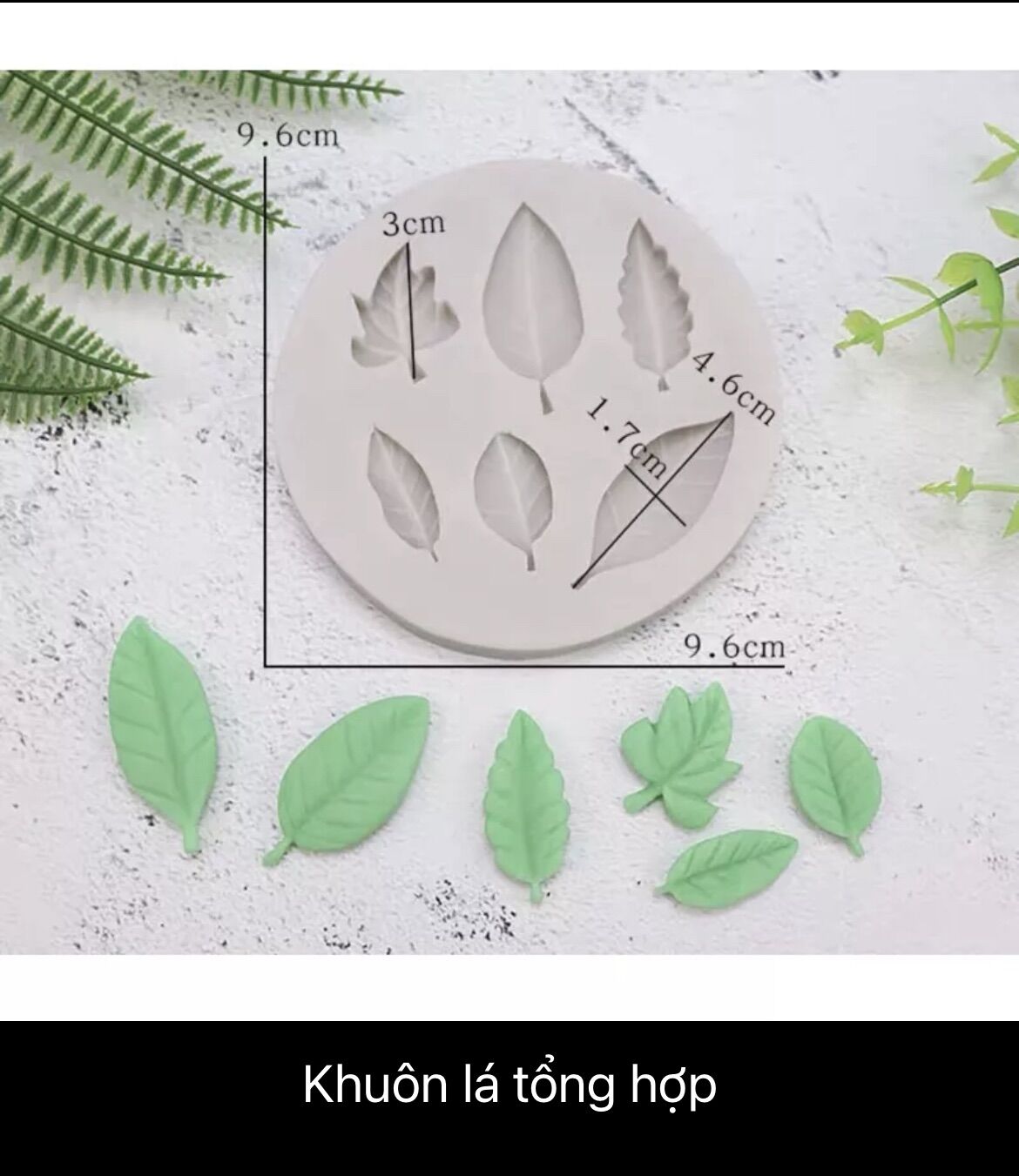 Khuôn silicon vỉ 12 hoa mai,hoa đào ( silicon dày dặn không mùi)