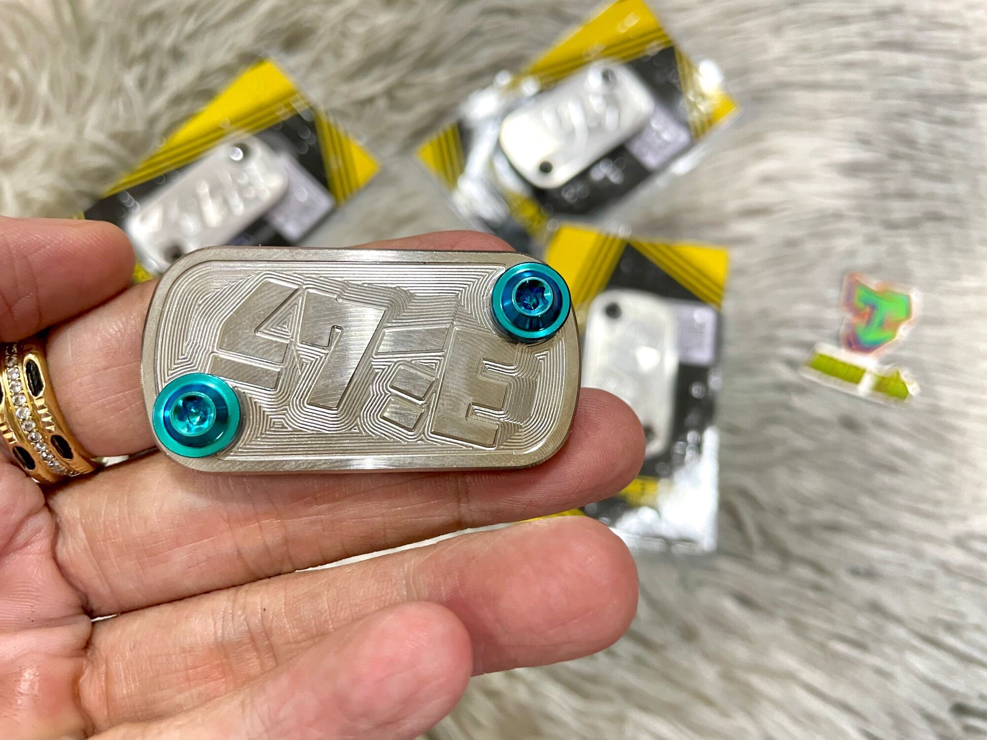 Nắp Dầu inox gắn cho AB, Vision, Future