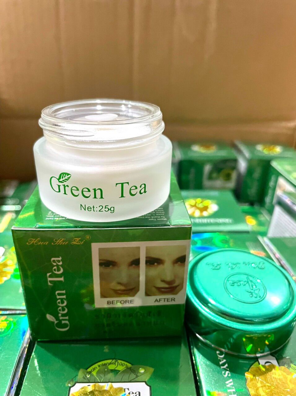 Kem Green Tea kem trắng
