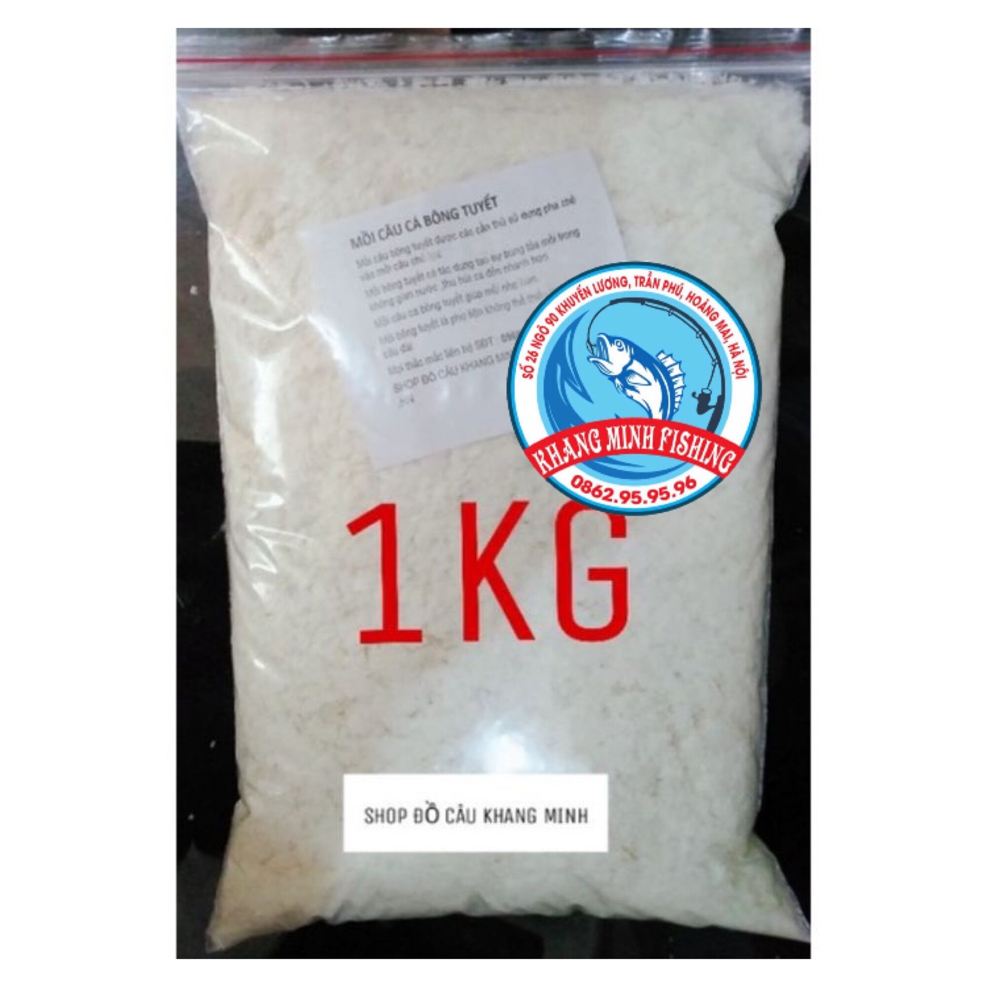 Mồi câu cá Bông tuyết