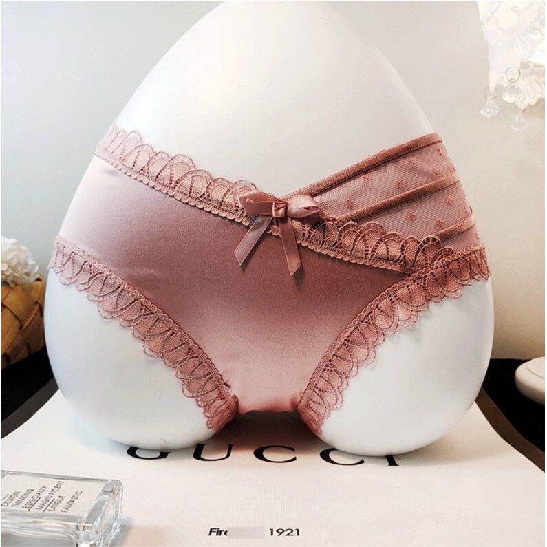 Quần lót ren lụa tạo kiểu siêu đẹp - set 5 quần