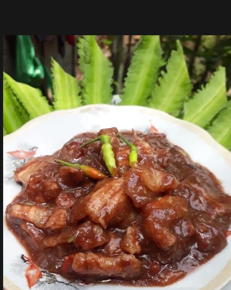 1KG MẮM RUỐC XÀO THỊT ba rọi, vai(ĐẶC SẢN HUẾ)