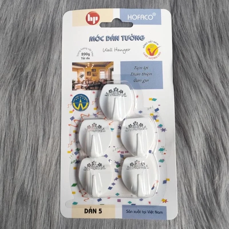 Móc dán tường HOFACO - Móc dán tường chịu lực