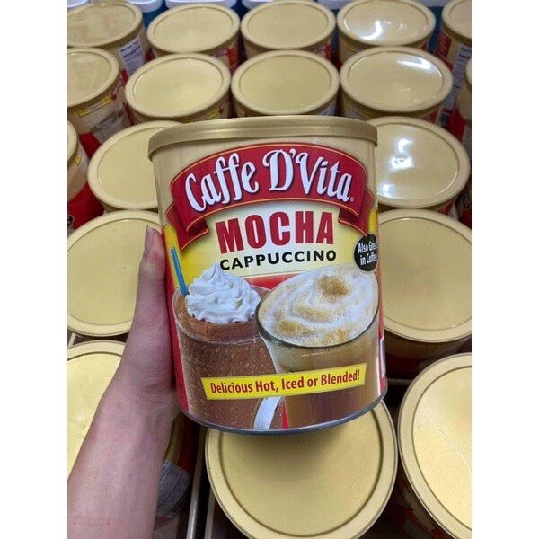 Bột cà phê hoà tan Caffee D’Vita Mocha Cappuccino 1,8kg