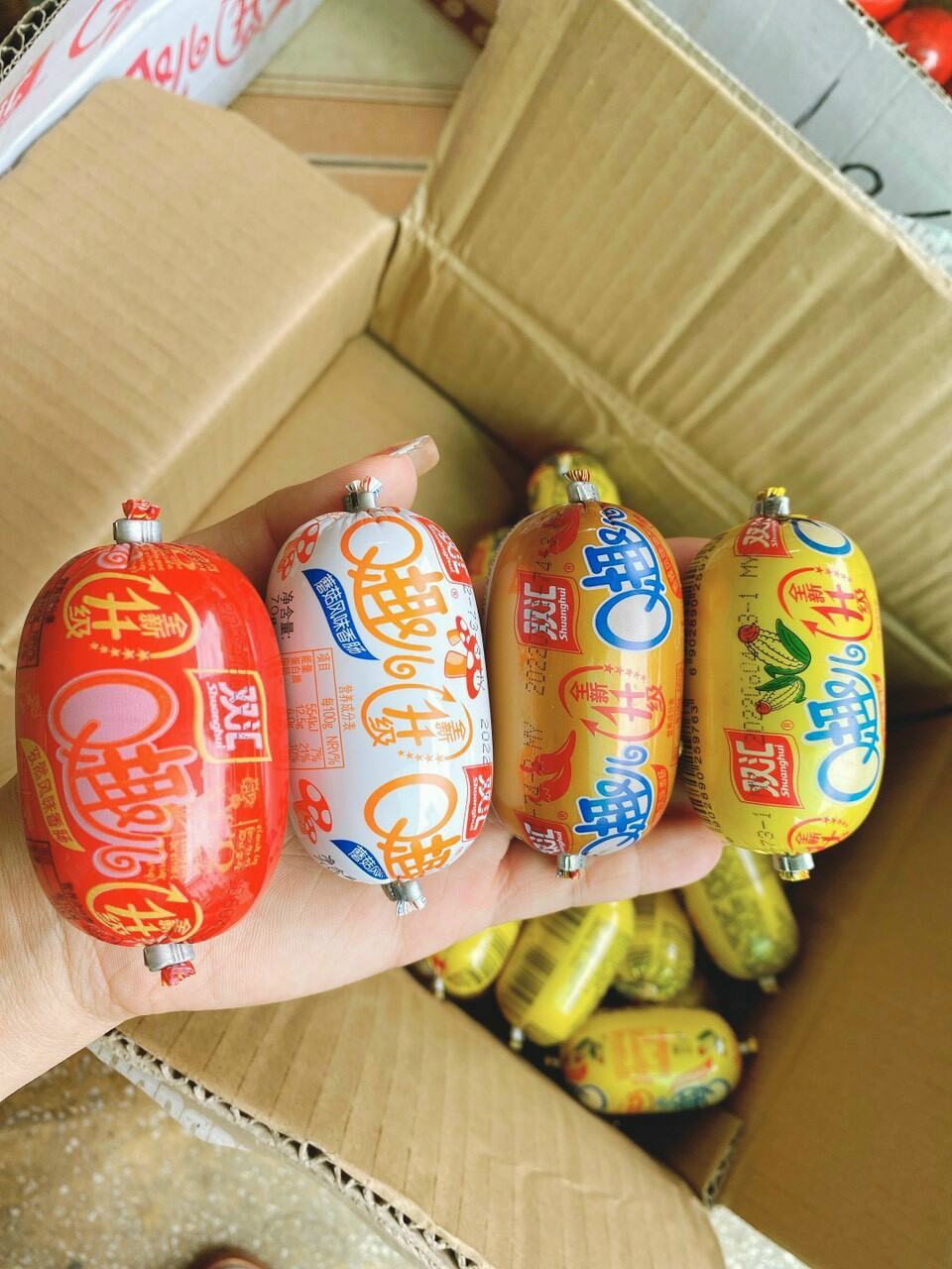 Combo 10 xúc xích bi to trung quốc