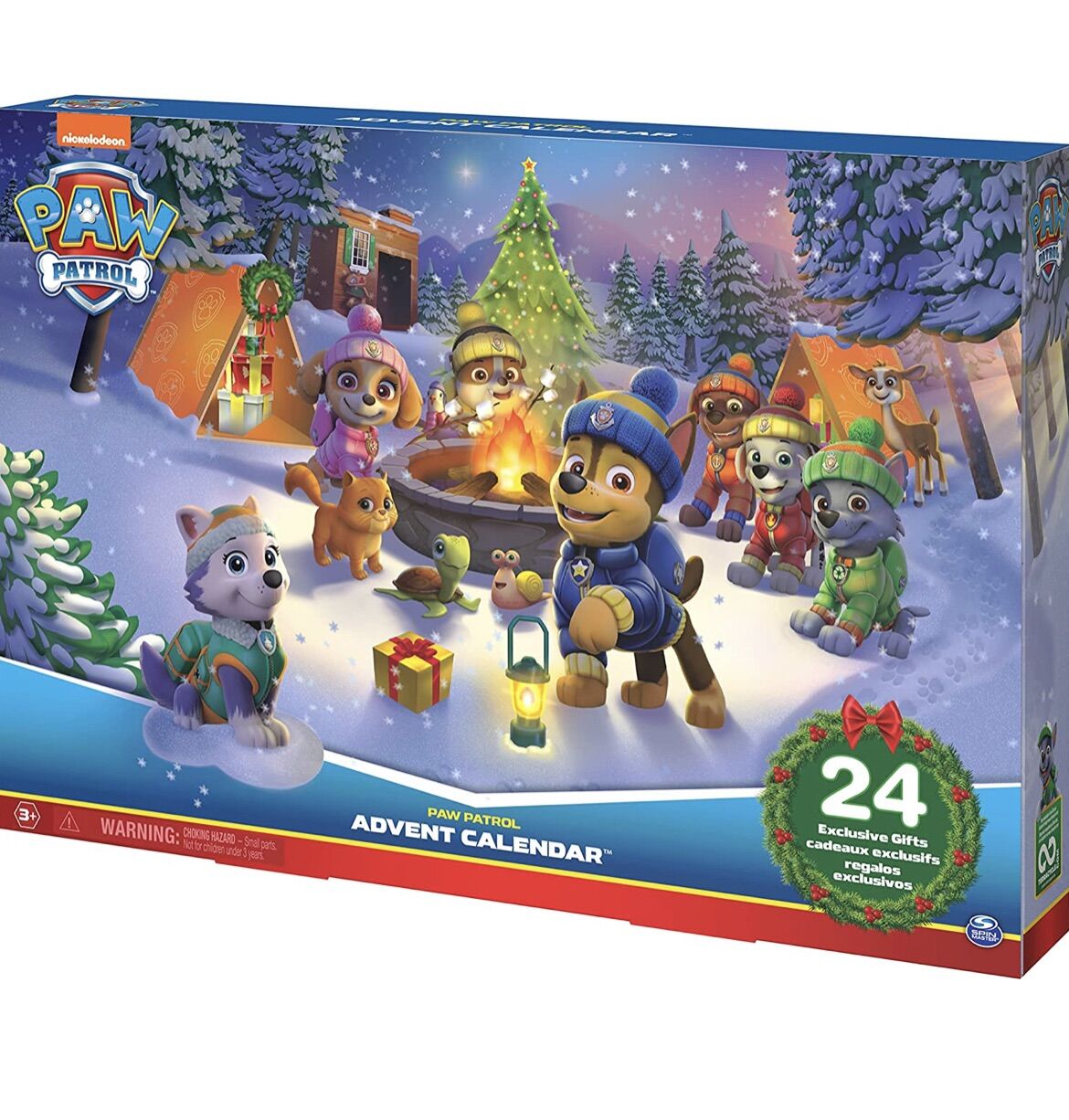 Set đồ chơi PAW Patrol: Advent Calendar with 24 Surprise Toys