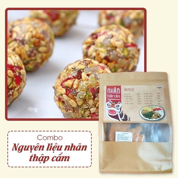 Combo Nhân Bánh Trung Thu Thập Cẩm