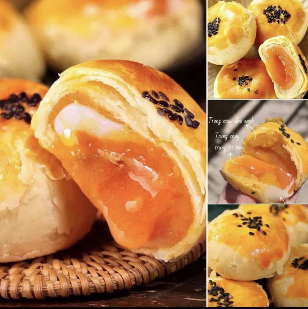 Bánh trứng chảy ngàn lớp