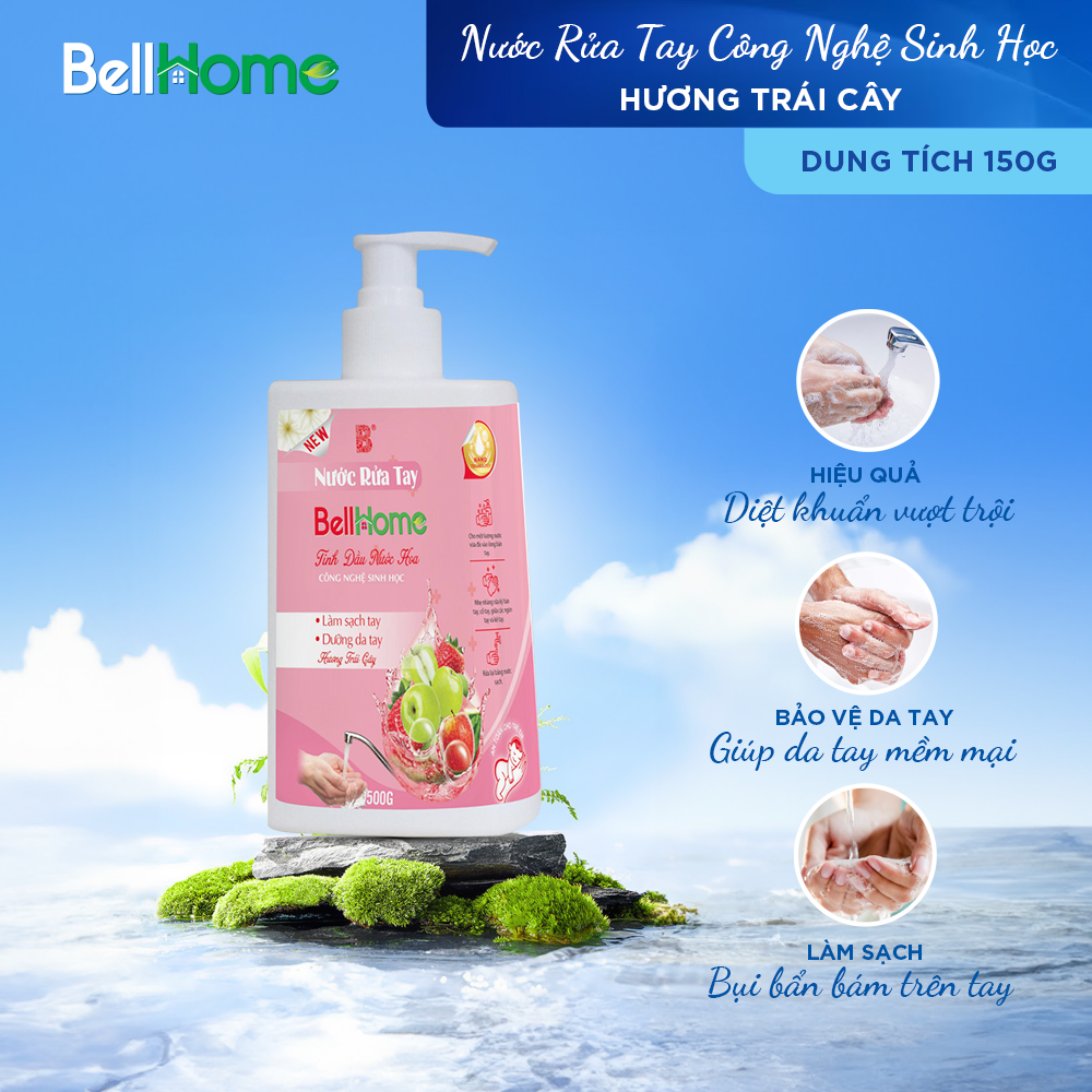 Nước Rửa Tay Sinh Học Bellhome Đức l