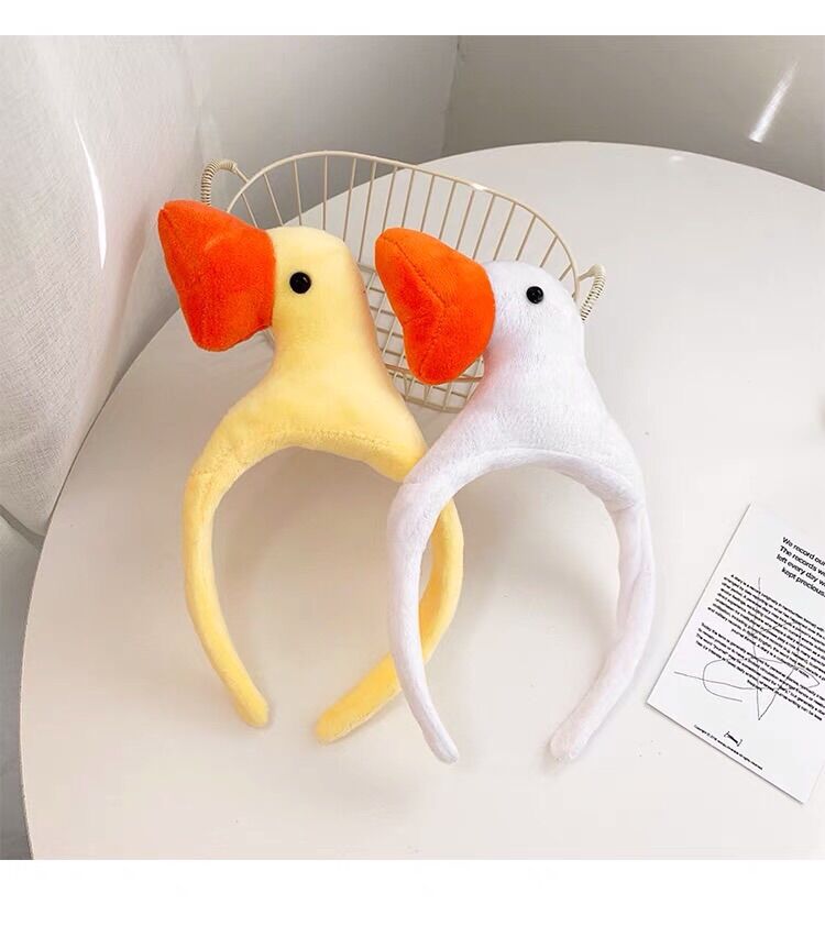 Băng Đô Cài Tóc Chú Vịt Dễ Thương Cho Nữ