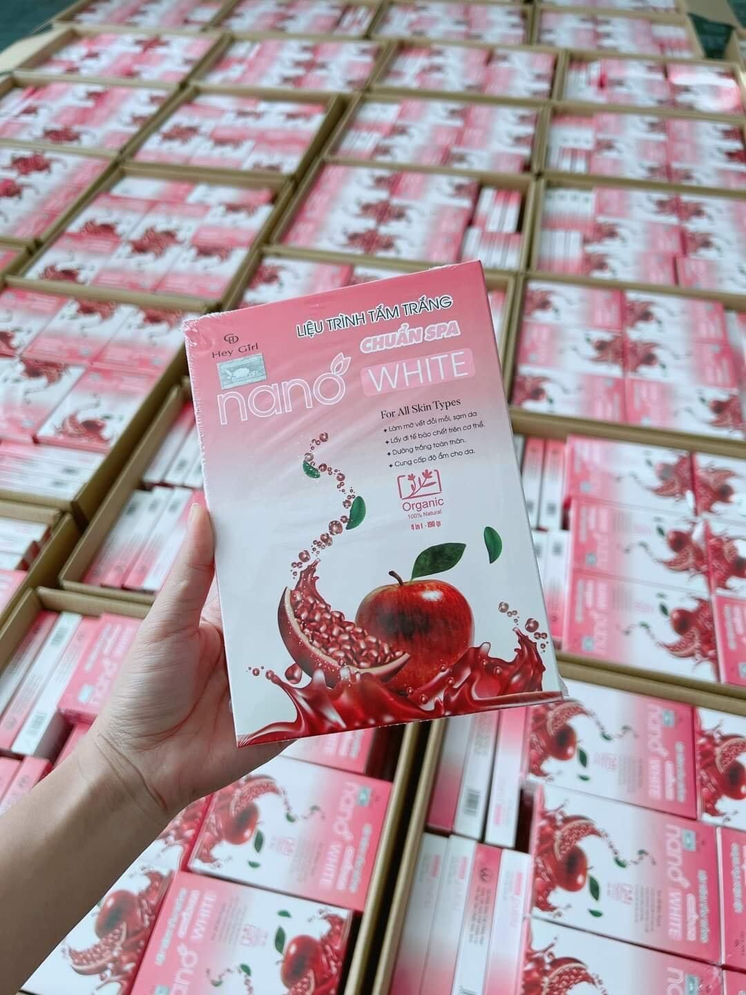 Compo 7 Tắm trắng nano white- Tắm Trắng body không hồi tone- liệu trình tắm trắng chuẩn spa