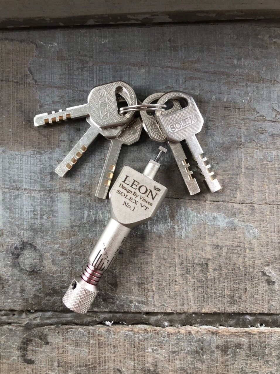 Bộ mở khoá solex việt tiệp 2in1 ( kèm bộ cữ làm chìa )