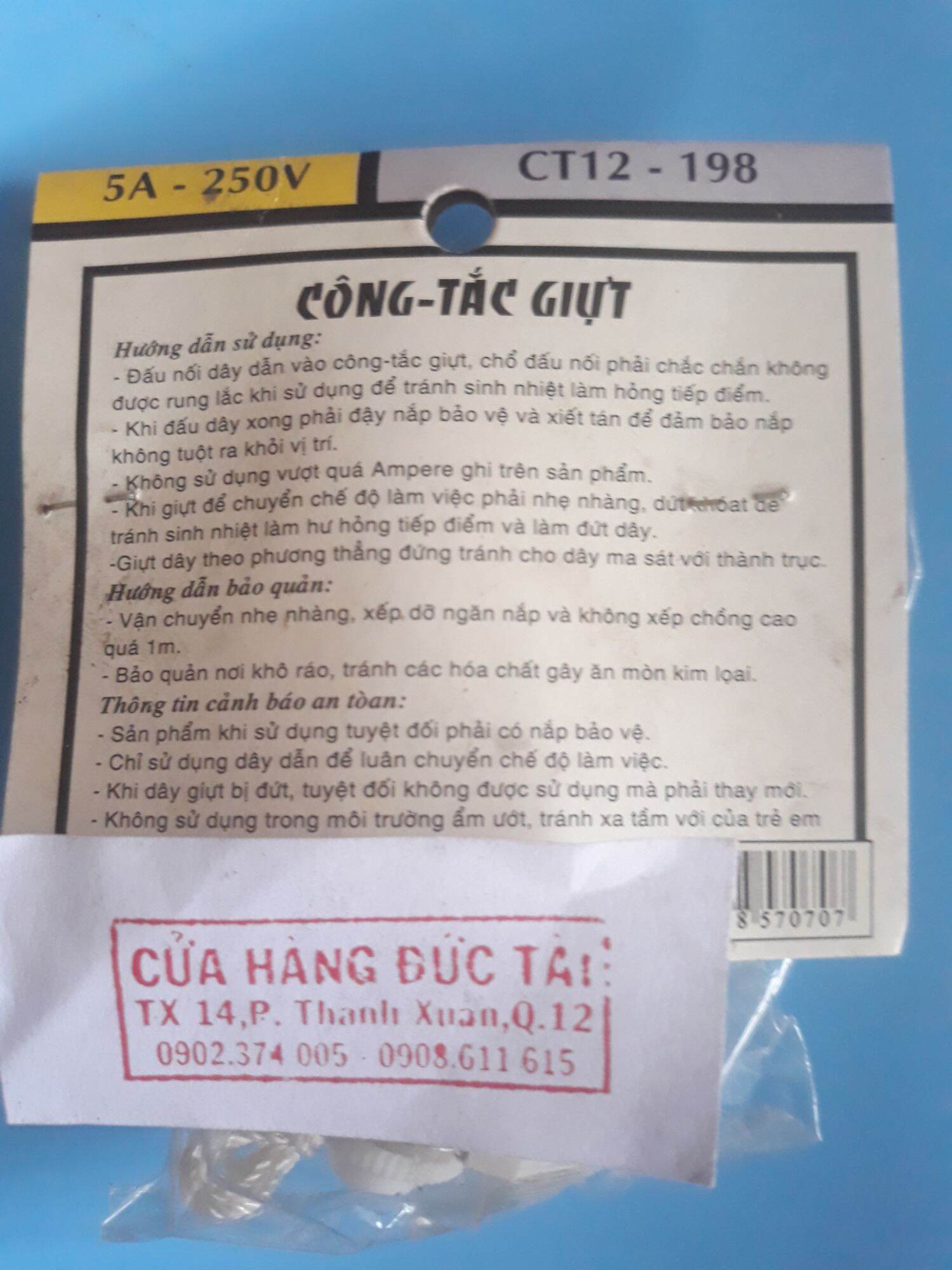 [HCM] Công tắc giựt