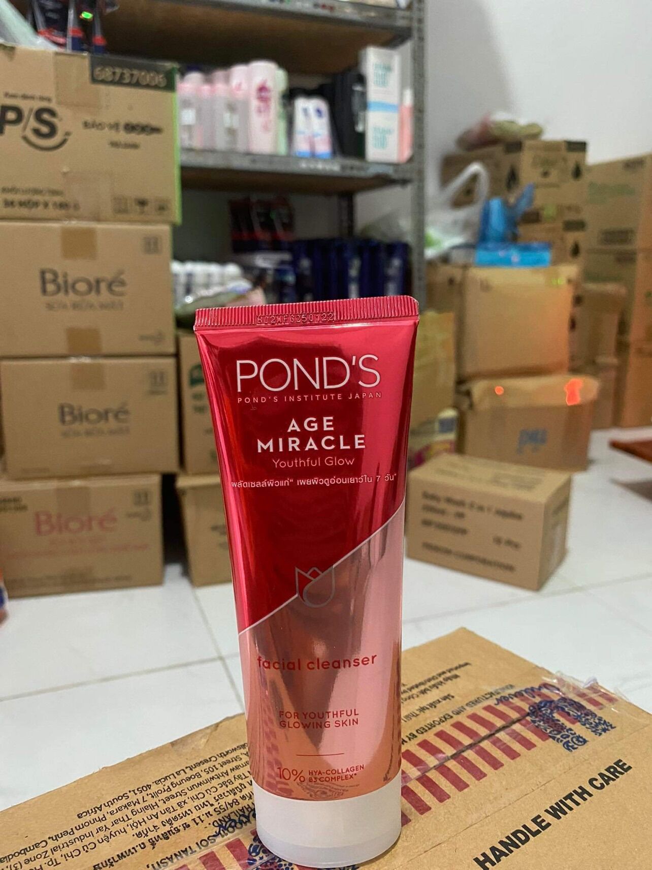Sữa Rửa Mặt Pond's Chống Lão Hóa Age Miracle (100g)