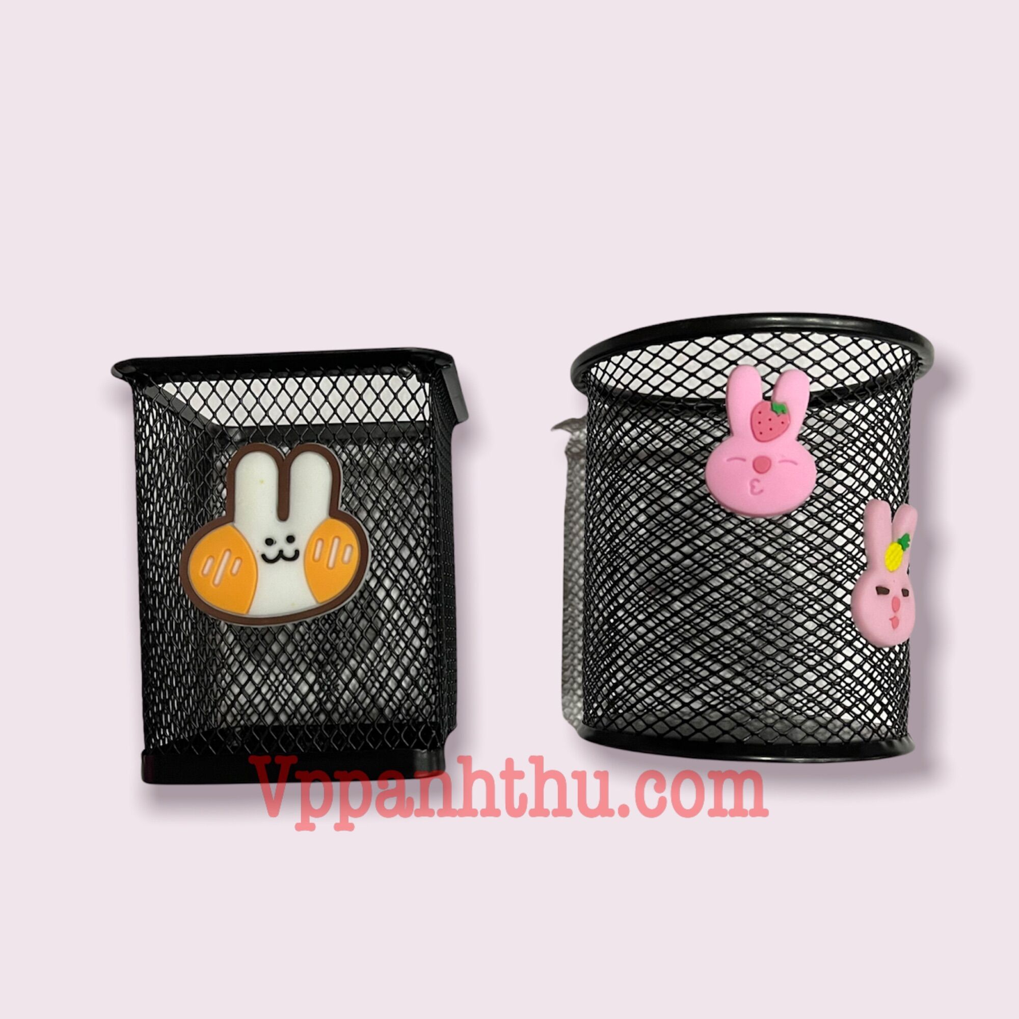 CẮM BÚT SẮT LƯỚI TRÒN MÀU HÌNH THÚ