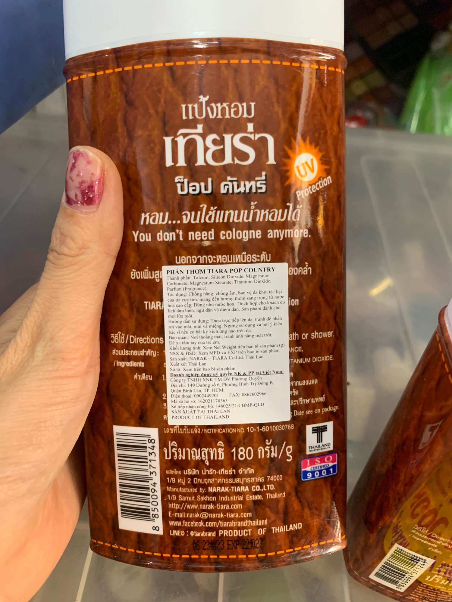 Phấn thơm con ngựa 45g-90g-180g Thái