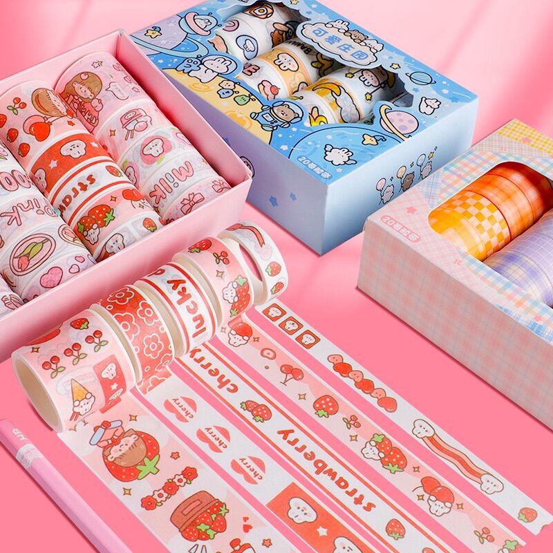 Cuộn washi chibi siêu xinh nhiều kích thước