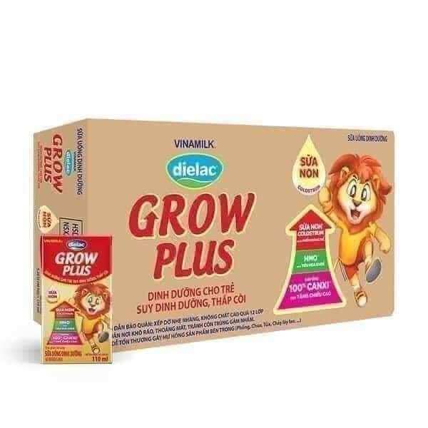 Sữa Grow plus+ đỏ hộp pha sẵn 110ml