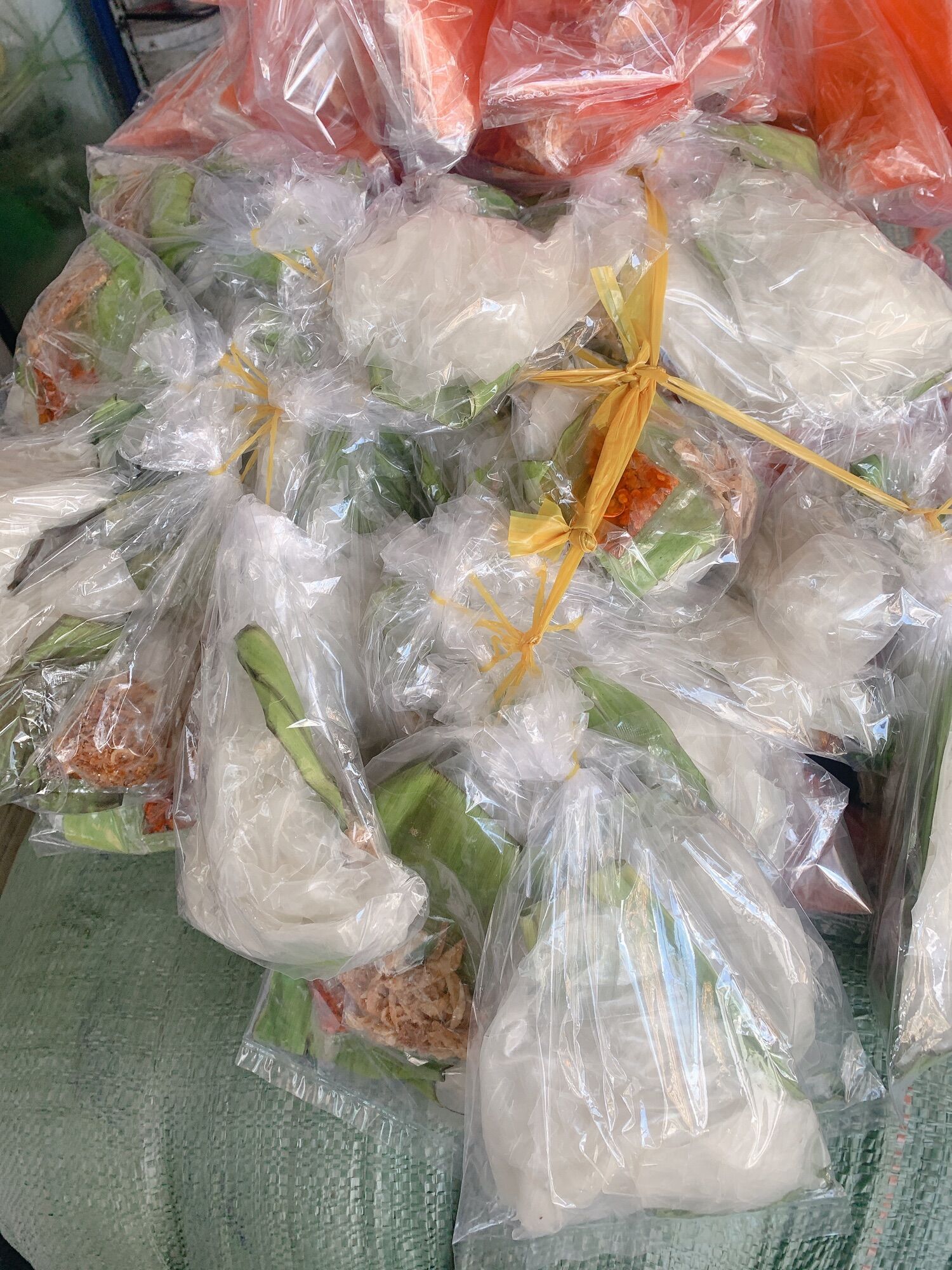 [HCM]Combol 5 bịch bánh tráng lá chuối