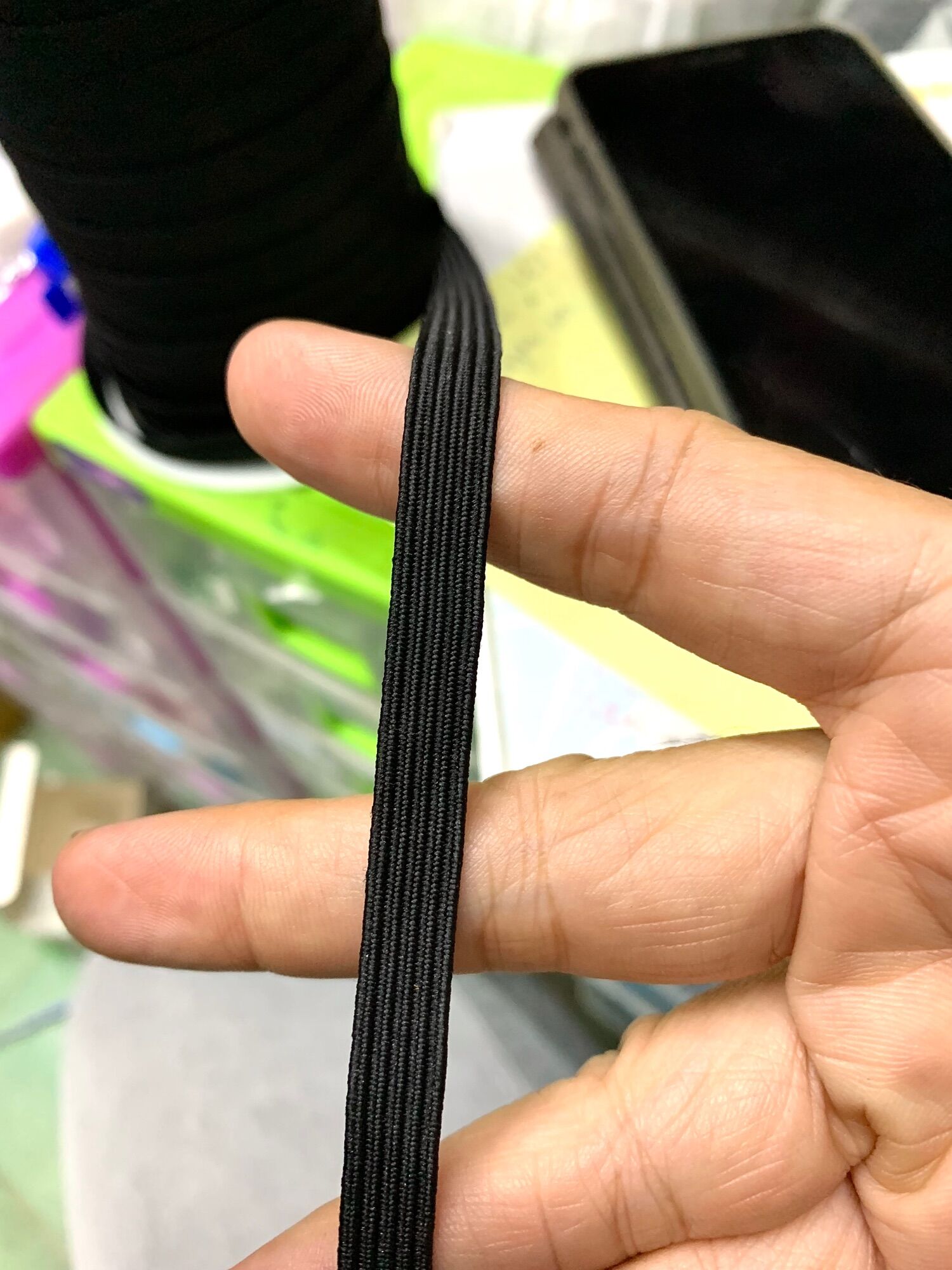 10m thun luồn quần đen hiệu Sài Gòn.