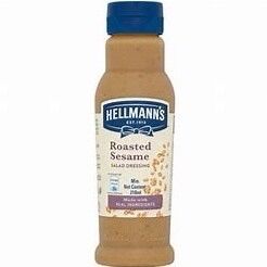 Sốt salad mè đen rang roasted sesame hellmann's 210ml