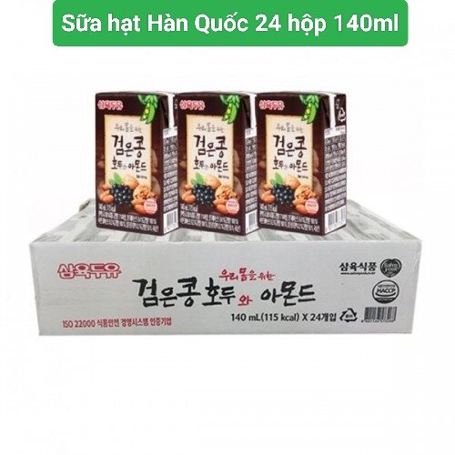 Sữa hạt Sahmyook Hàn Quốc Thùng 140ml