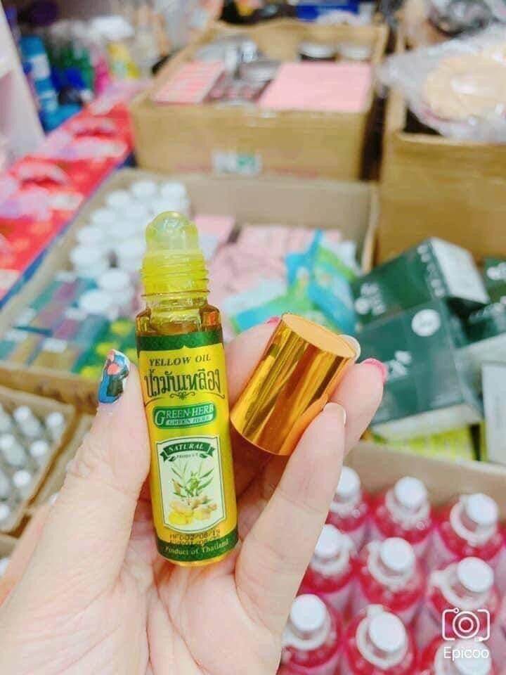 Dầu Lăn Thảo Dược Gừng Thái Lan
