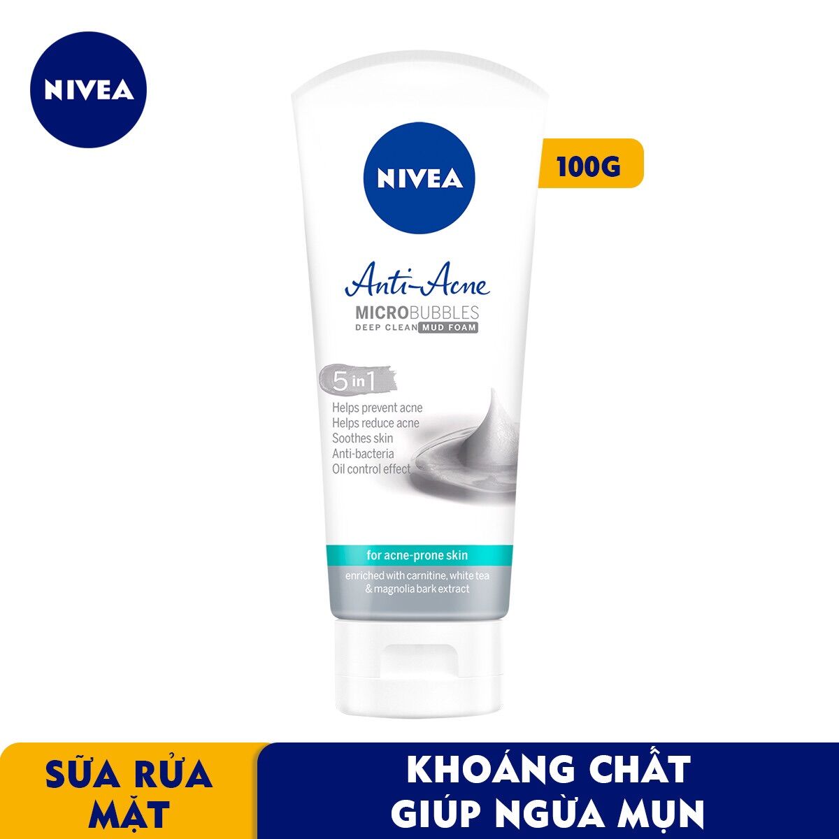 SỮA RỬA MẶT NIVEA 100g (NỮ)