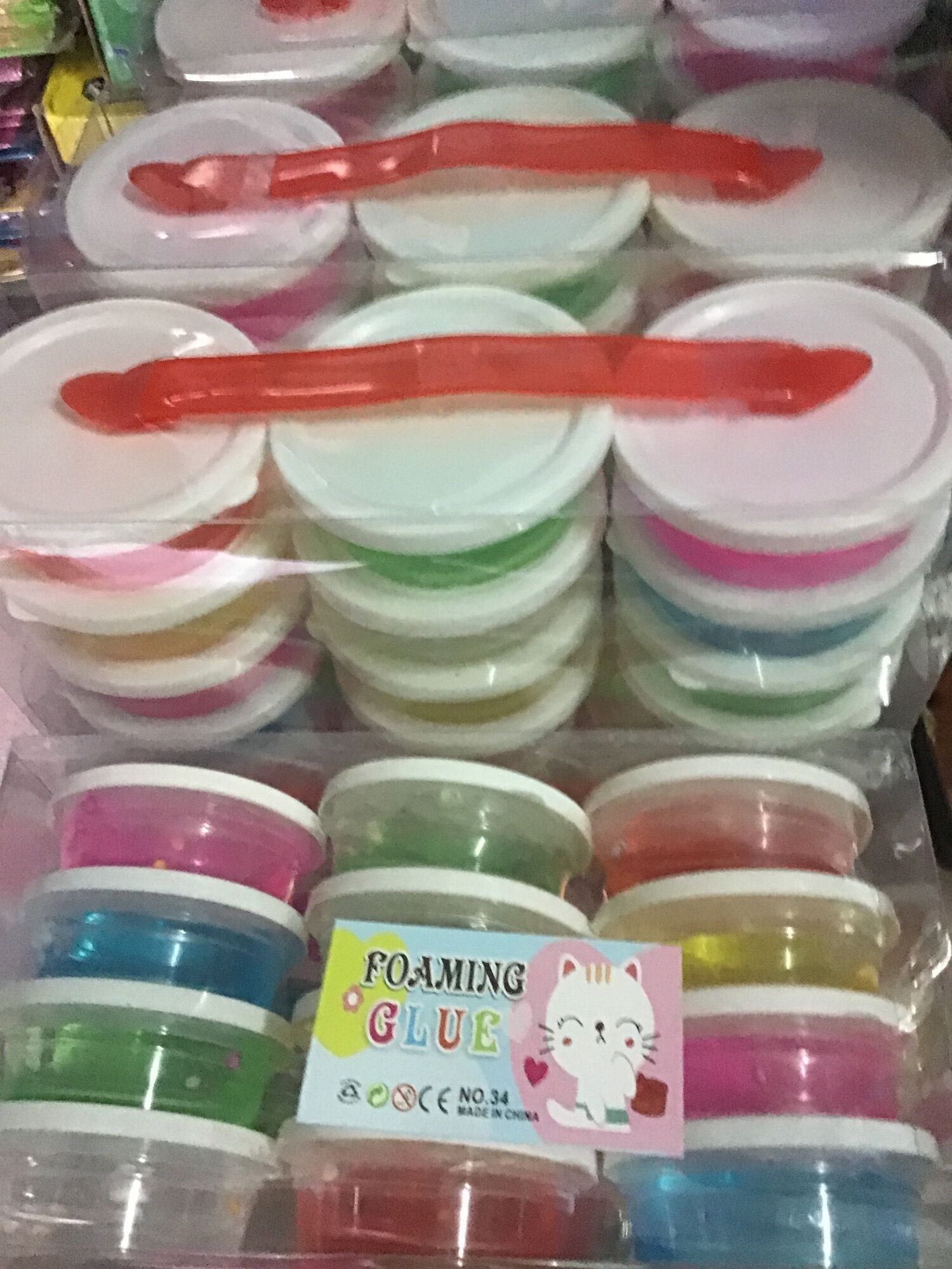 Combo hộp Slime dẻo 8/16 hủ lớn
