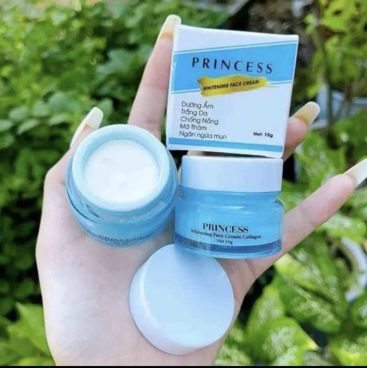 Kem face princess dưỡng da trắng mịn