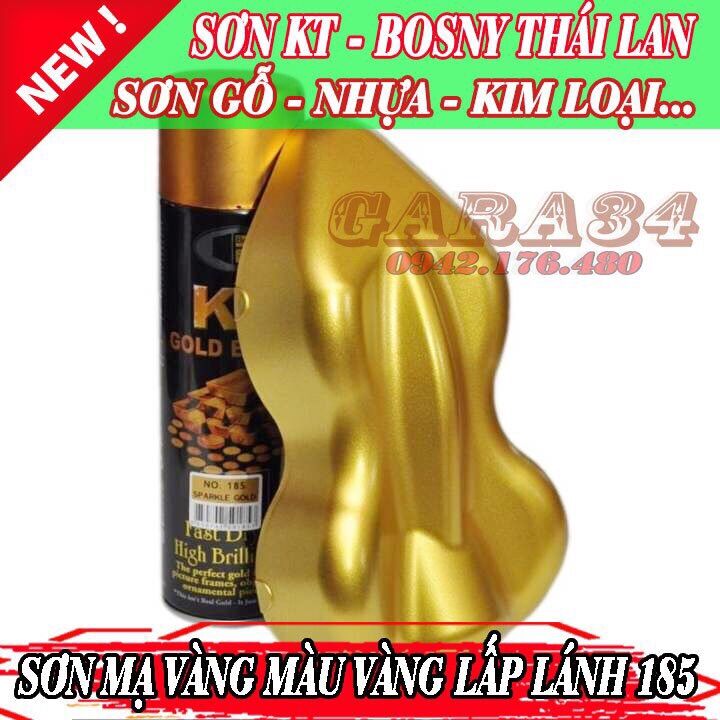 CHAI SƠN XỊT MẠ VÀNG 24K BOSNY THÁI LAN