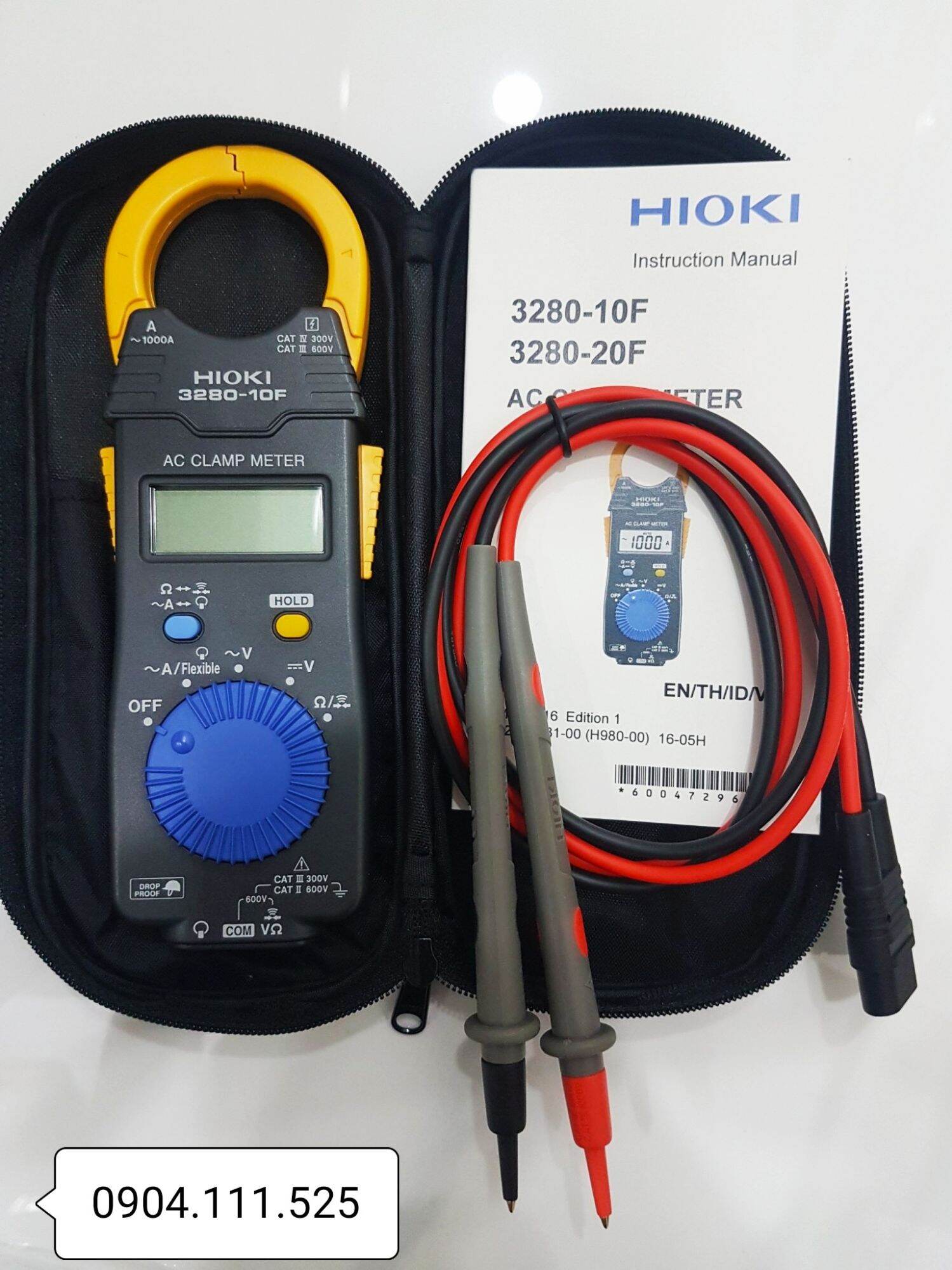 Ampe kìm đo dòng AC Hioki 3280-10F (1000A)