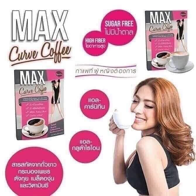 Cafe giảm mỡ Max curve thái lan