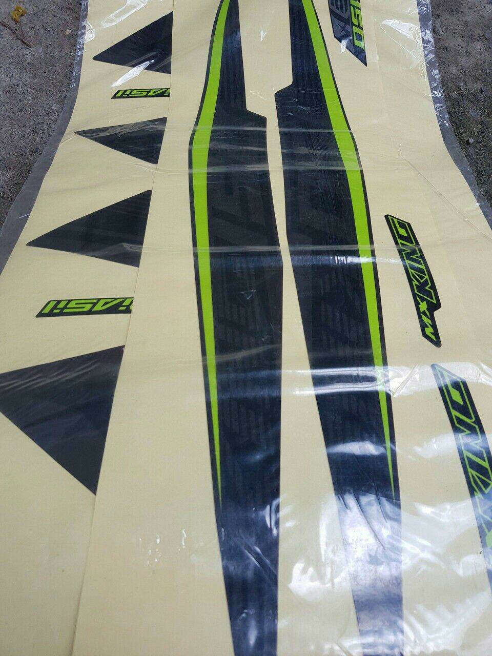 Tem zin exciter 150 mx king xanh đen