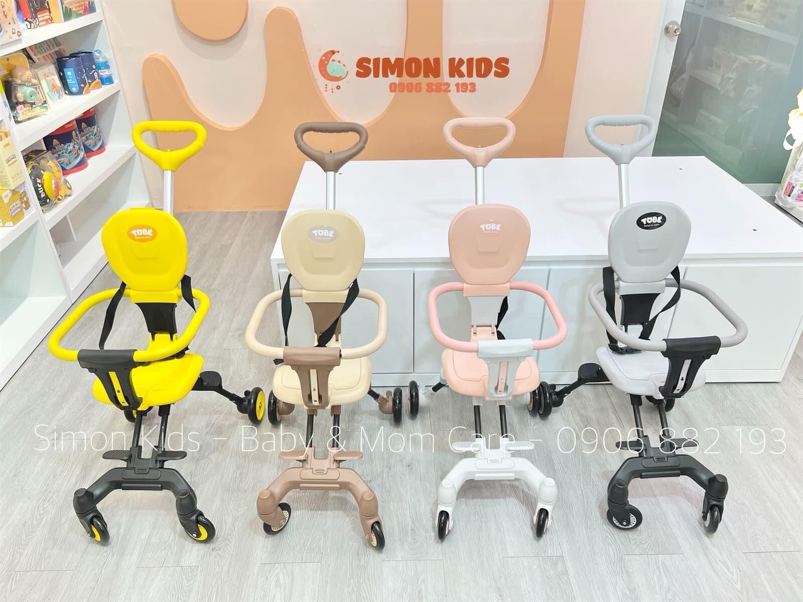 Xe đẩy gấp gọn OLWEN - Tobé cho bé - siêu gon - dễ mang đi bằng xe máy