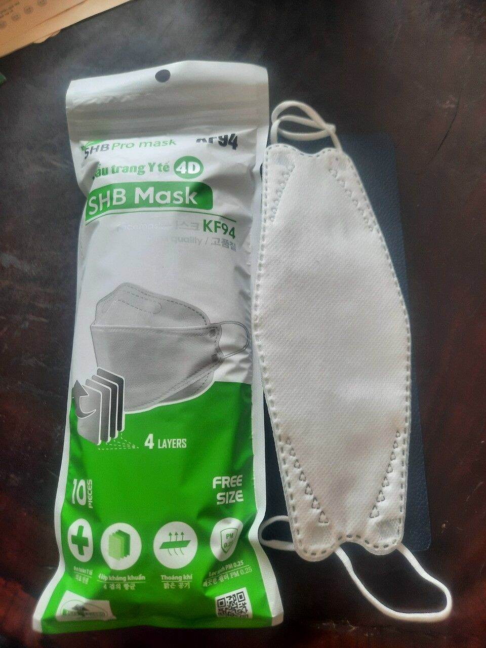 khẩu trang KF94 SHB - túi 10 chiếc