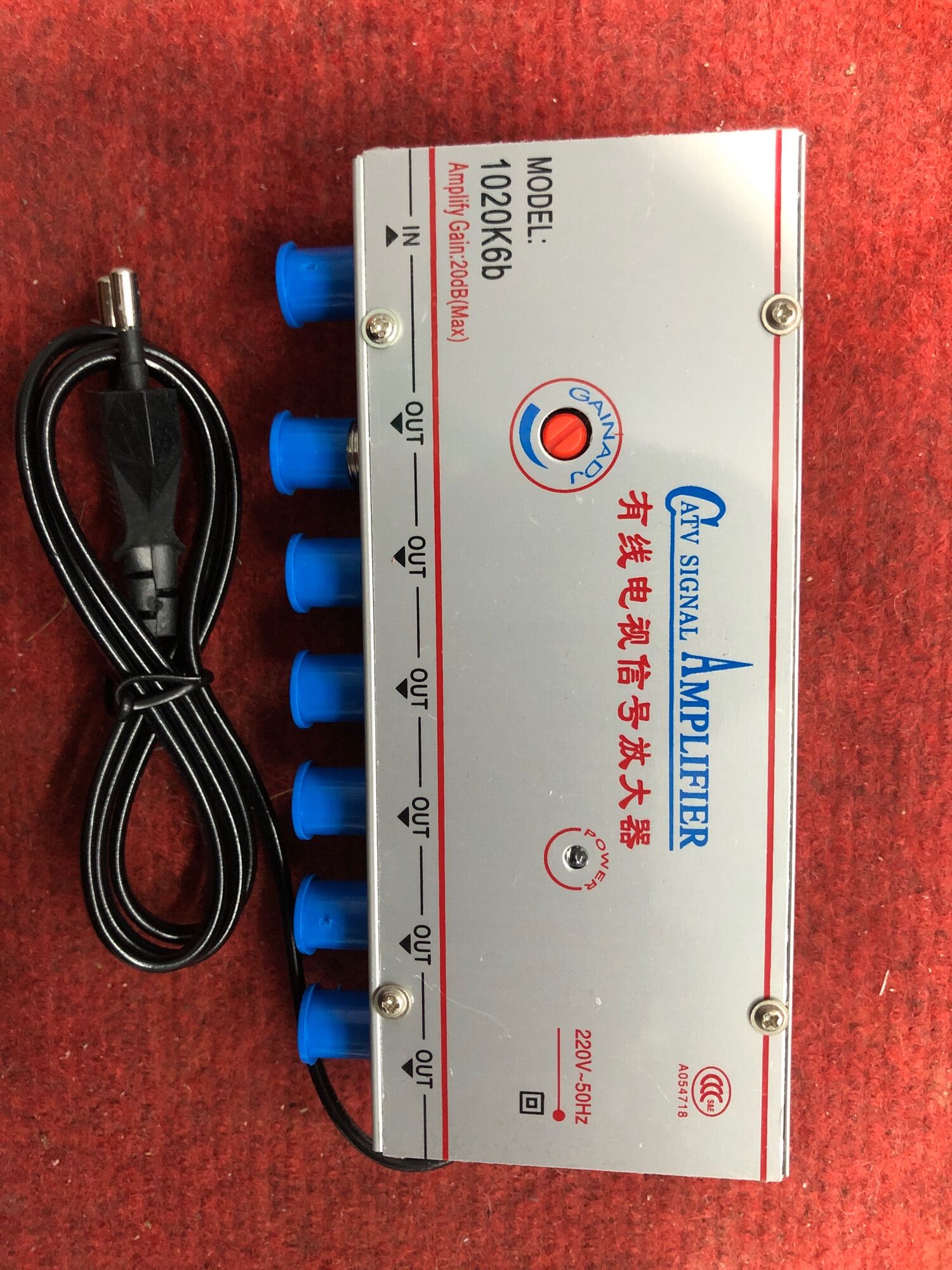 Bộ chia cáp tivi vào 1 ra 6