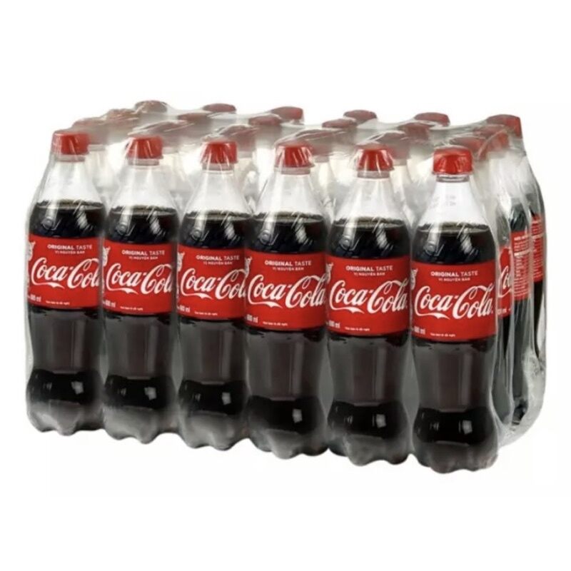 Thùng 24 chai Coca Cola chai 600 ml