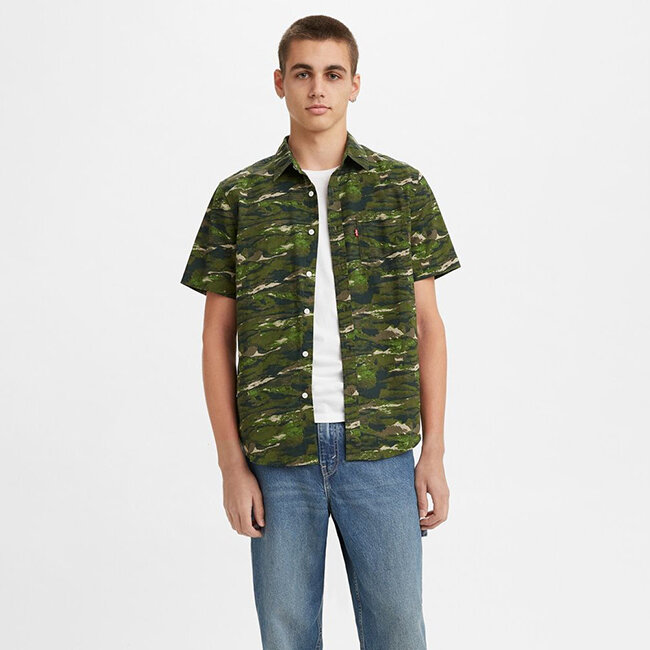 Levi's - áo sơ mi nam tay ngắn 86627-0063