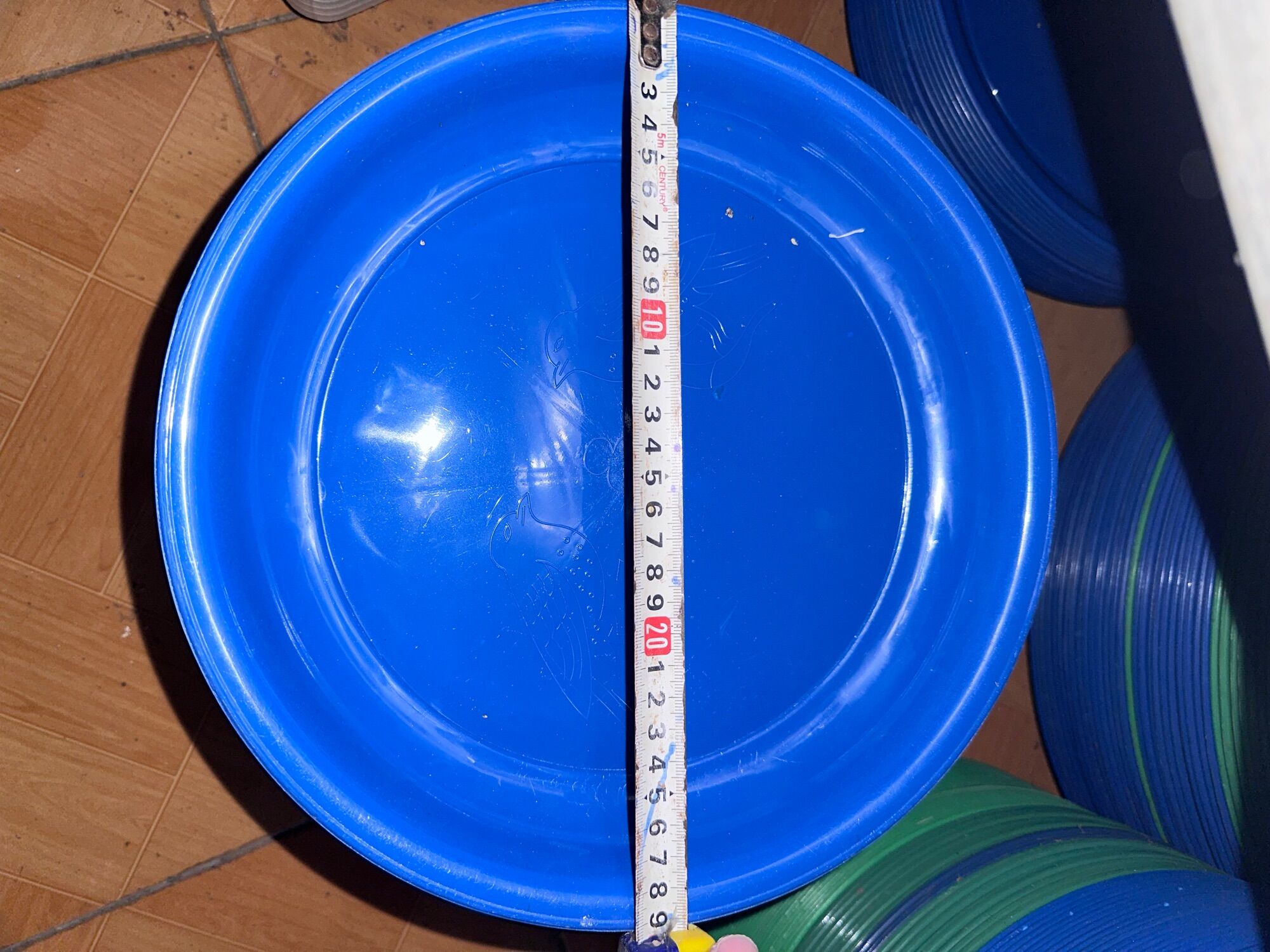 Mâm/khay/đế tròn 30cm dùng cho lồng chim