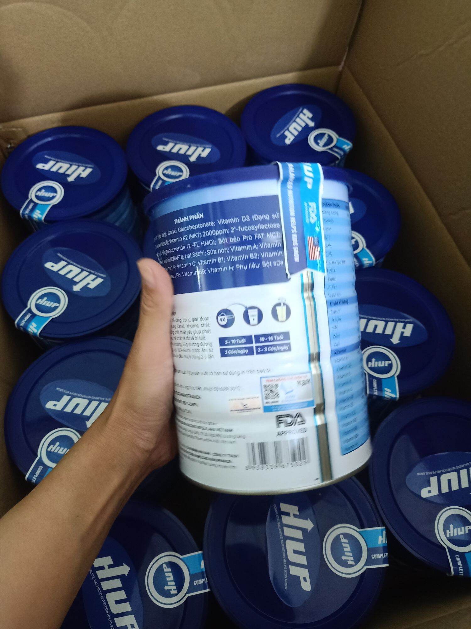 Sữa hiup combo 3 hộp sữa hiup