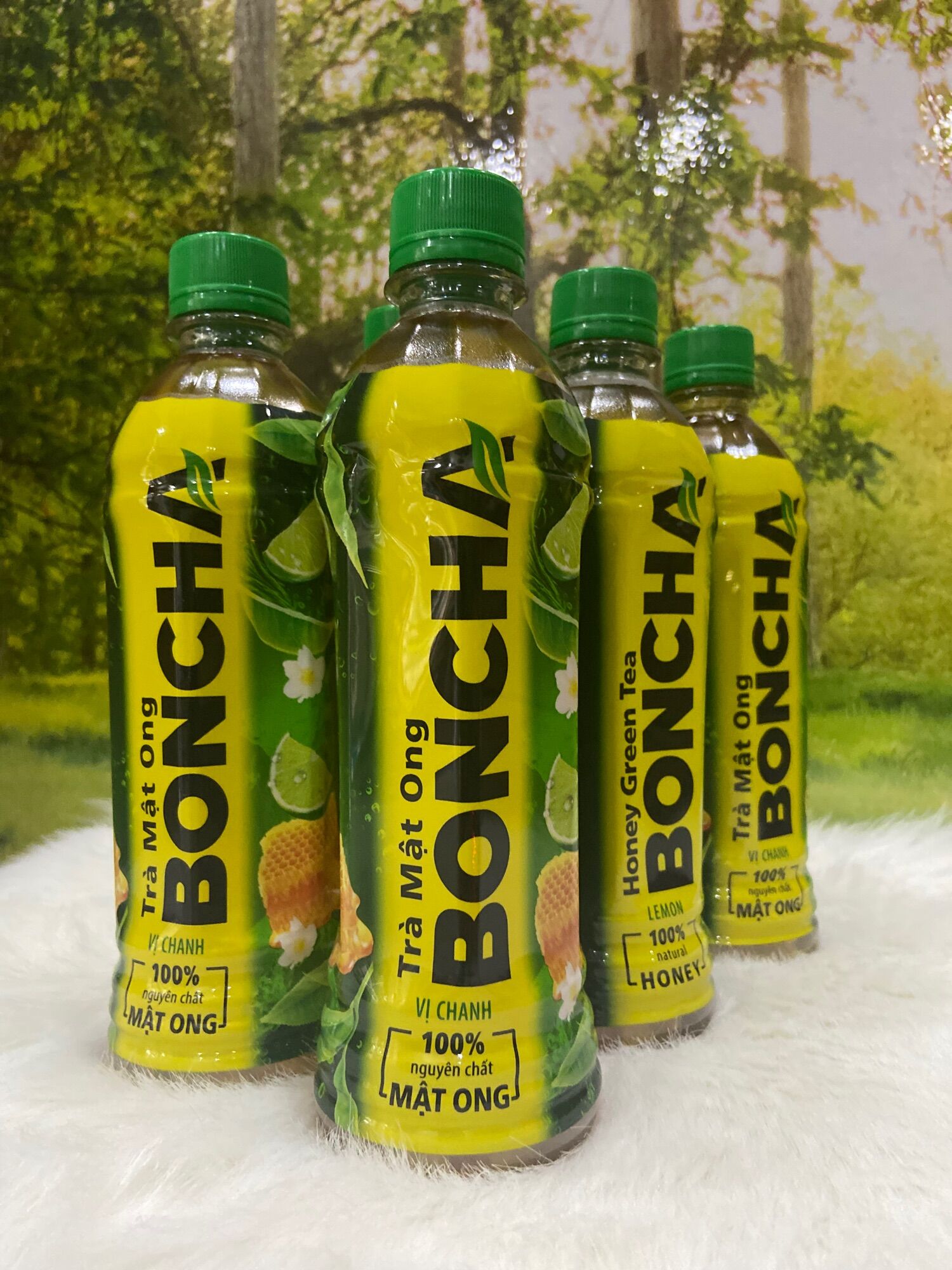 1 lốc trà boncha chanh mật ong /6 chai*450ml