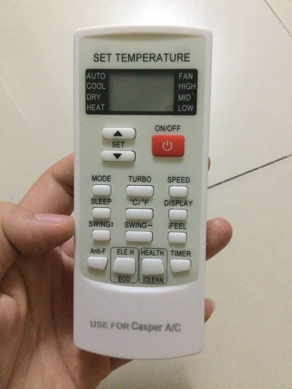 [HCM]Remote điều khiển máy lạnh Casper