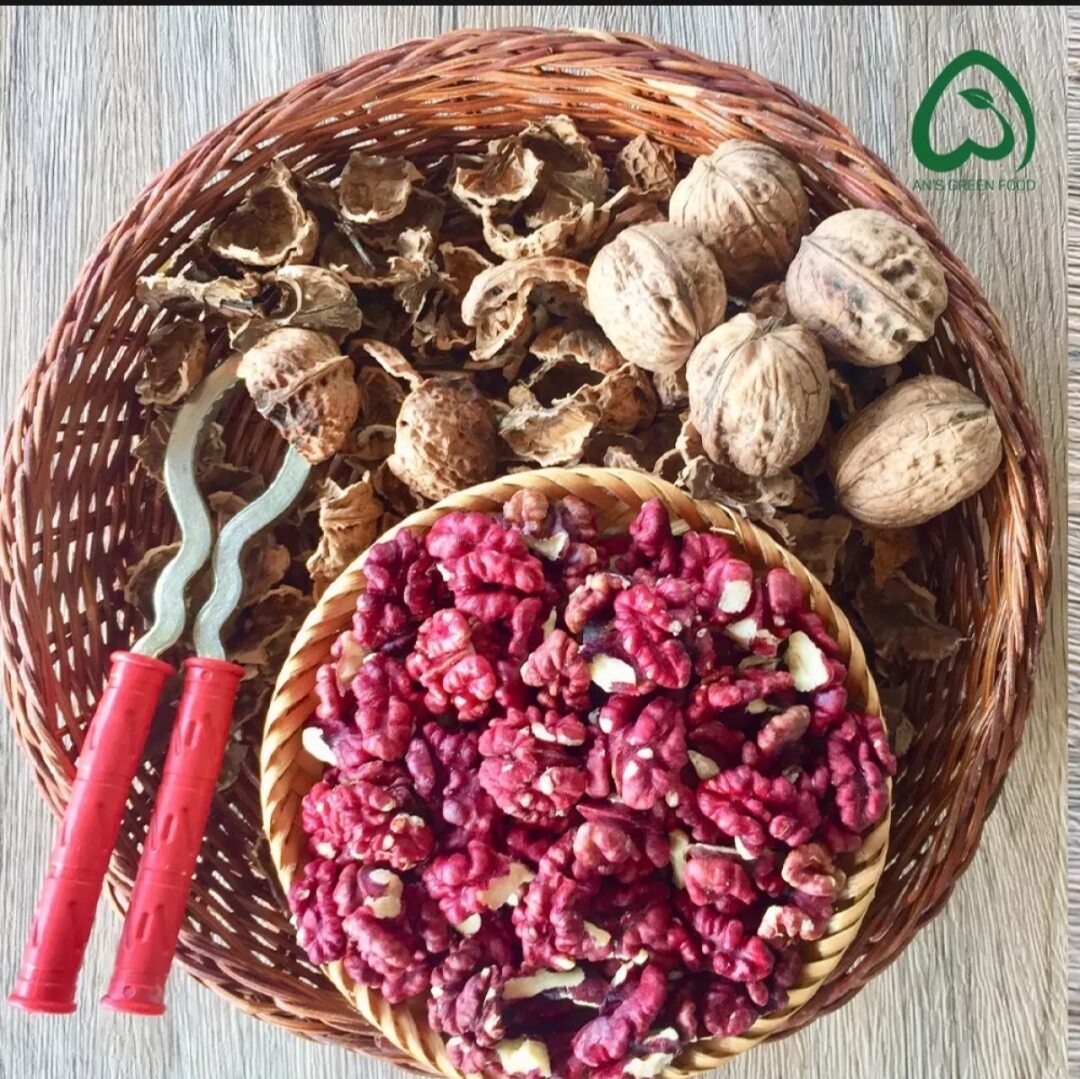 Nhân Hạt Óc Chó Đỏ Đã Tách Vỏ Hũ 500gr