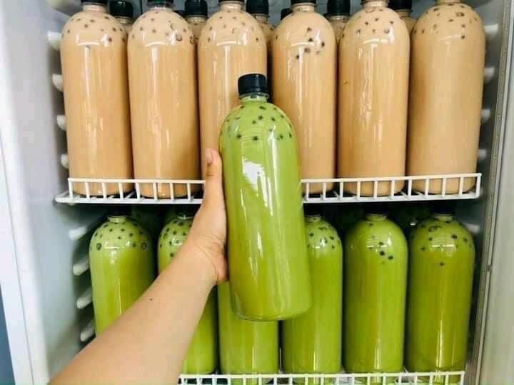 Trà sữa pha sẵn đóng chai