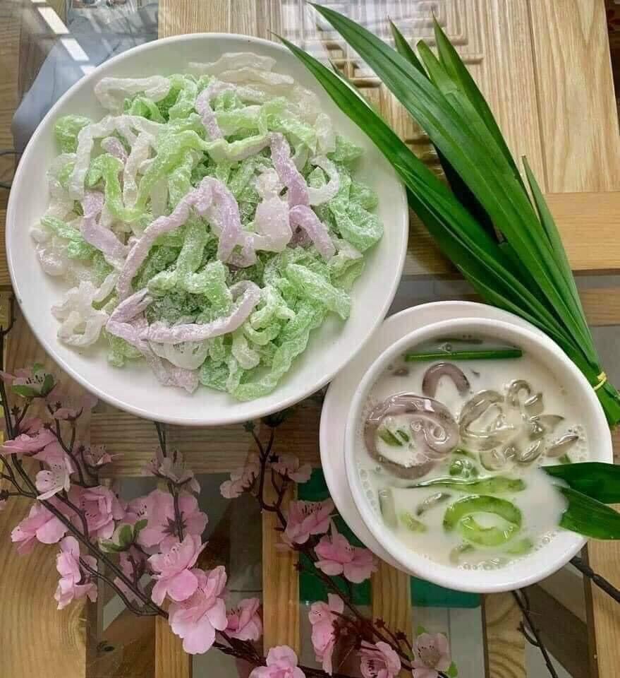 Thạch sắn dây nấu chè cắt sợi 1kg