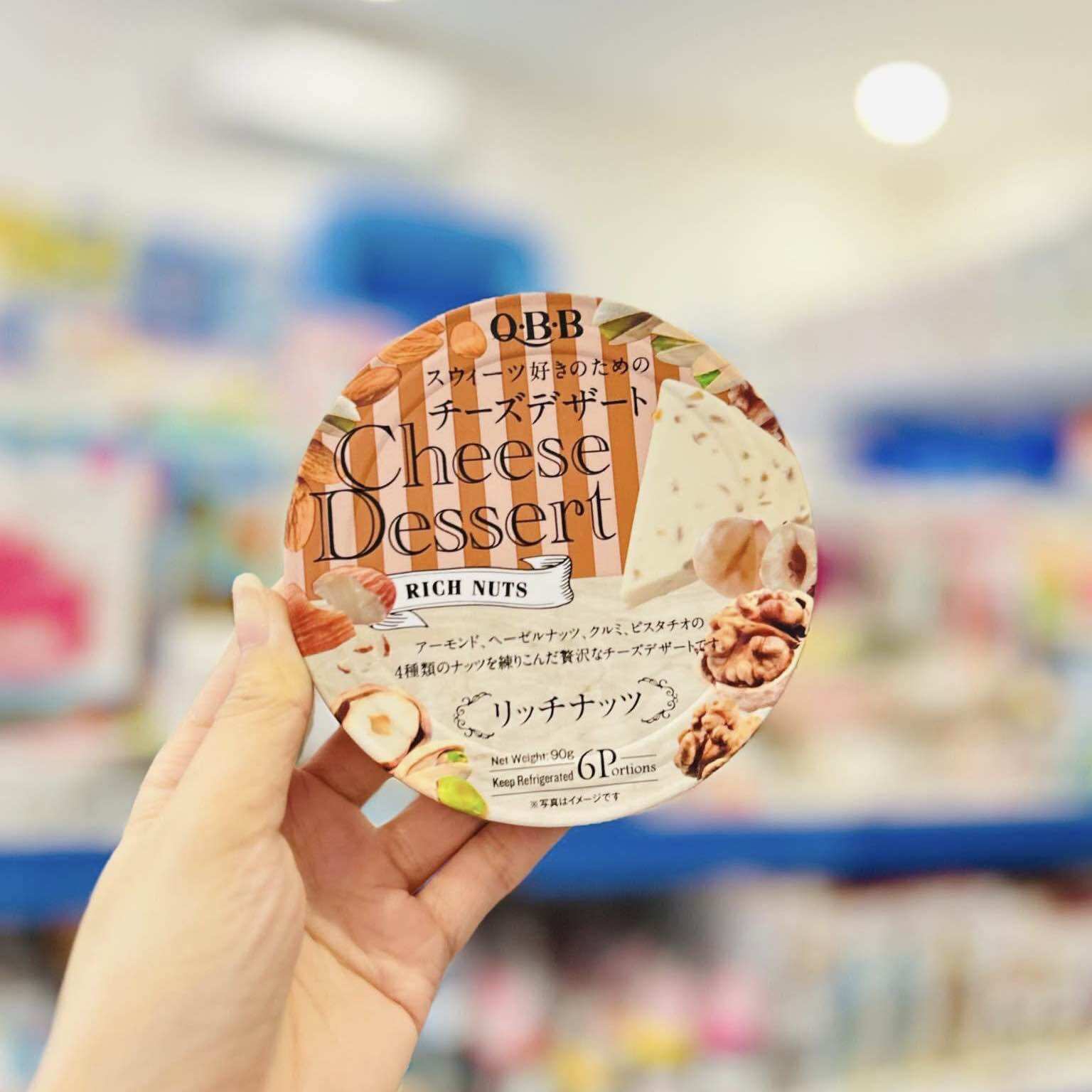 Phô mai QBB nhật bản hộp 90gr