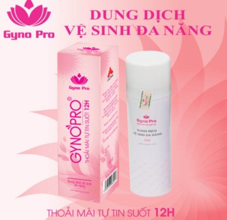 [CHÍNH HÃNG] Dung Dịch Vệ Sinh Đa Năng Gyno Pro 100ml